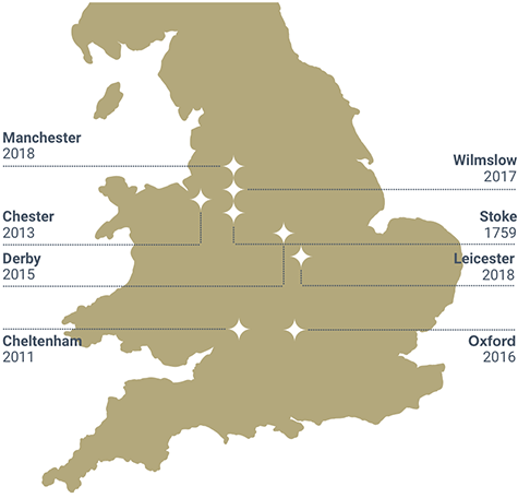 Offices map