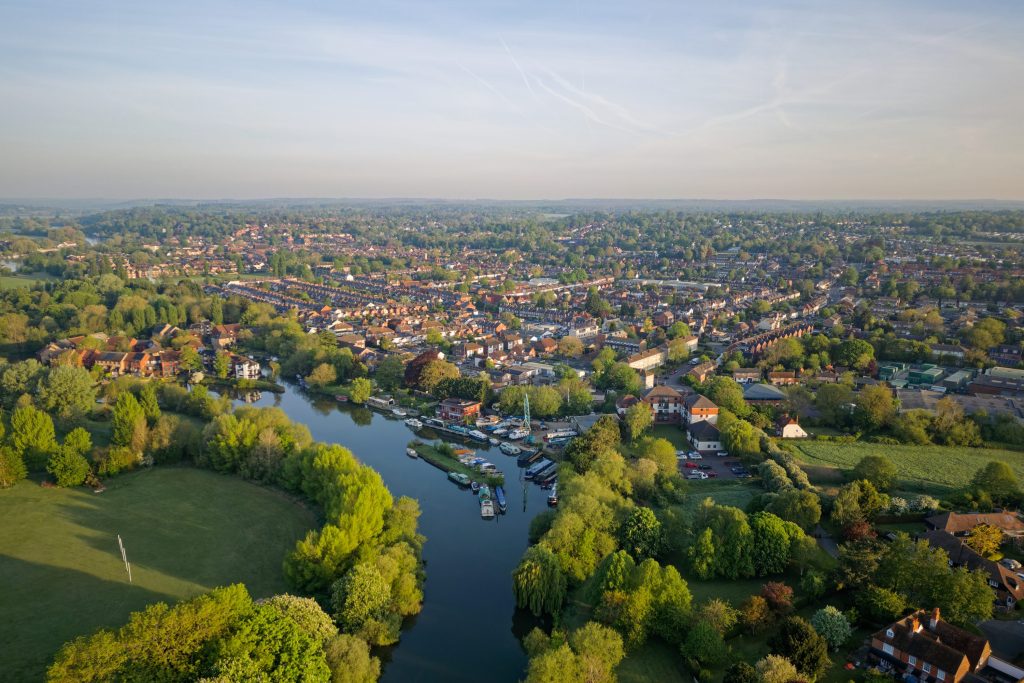 Knights significantly strengthens South East presence with IBB Law LLP acquisition - A view of a river running through a small town.