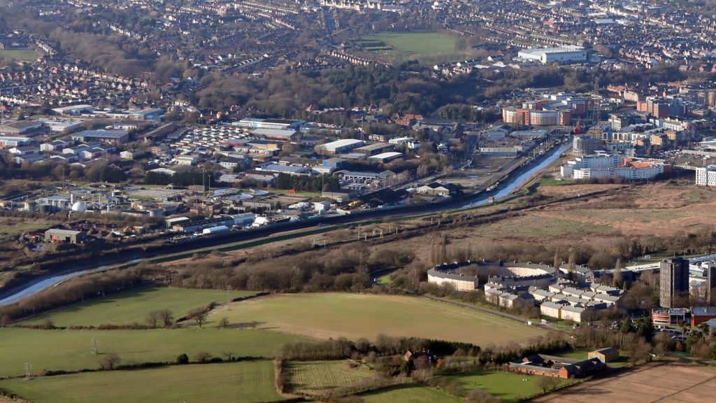 Knights arrives in Essex and surpasses £200m revenue with latest acquisition - A view of a city from the air.