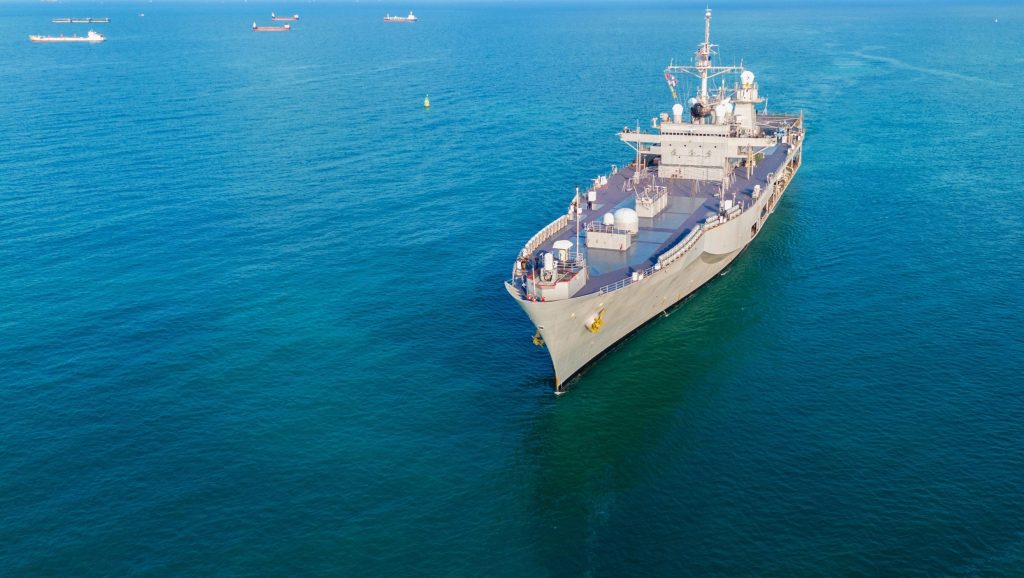 Oldham Seals Group sold to US investor Arcline in strategic international deal - A large ship in the middle of a large body of water.